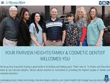 Tablet Screenshot of fountainsfamilydentistry.com
